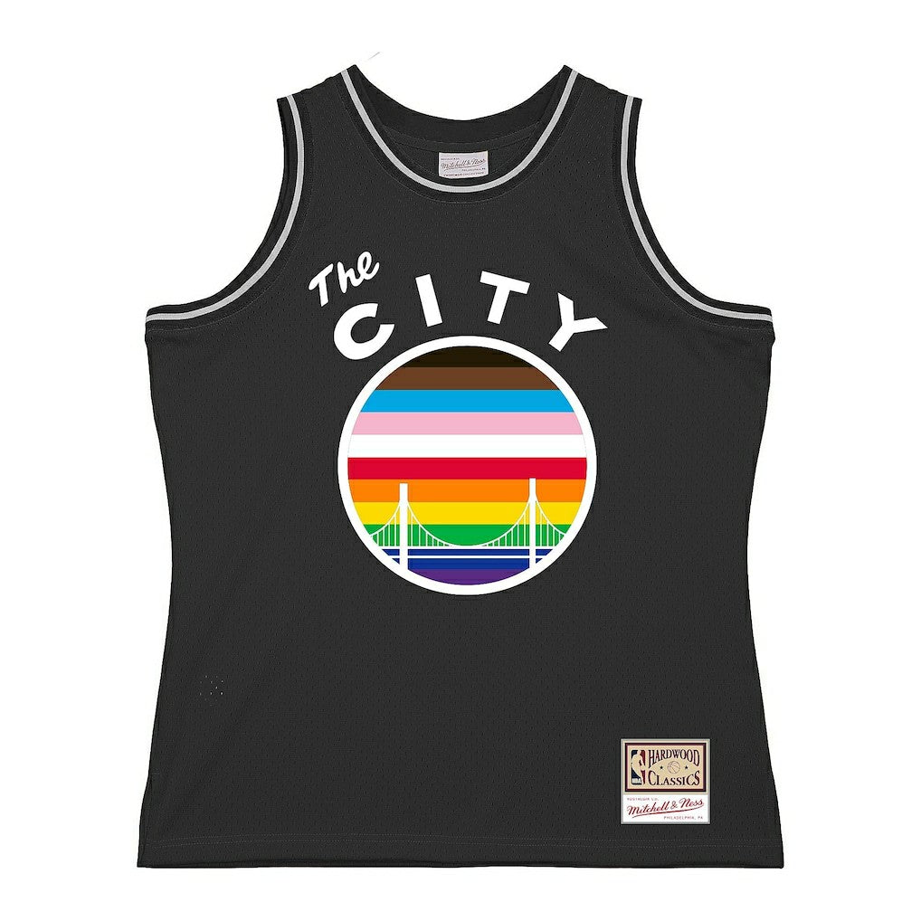 Golden State Warriors Hardwood Classic Pride Jersey for sale Black | Mitchell & Ness Near Me