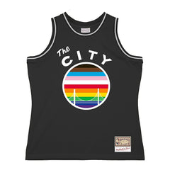Golden State Warriors Hardwood Classic Pride Jersey for sale Black | Mitchell & Ness Near Me
