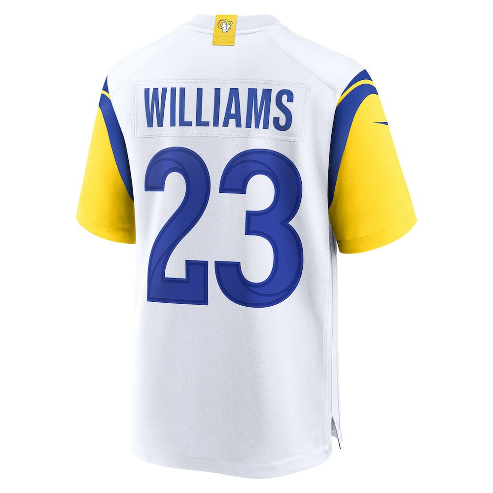 Nike Kyren Williams Los Angeles Rams Game Jersey White