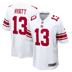 Nike Jalin Hyatt New York Giants Game Jersey White
