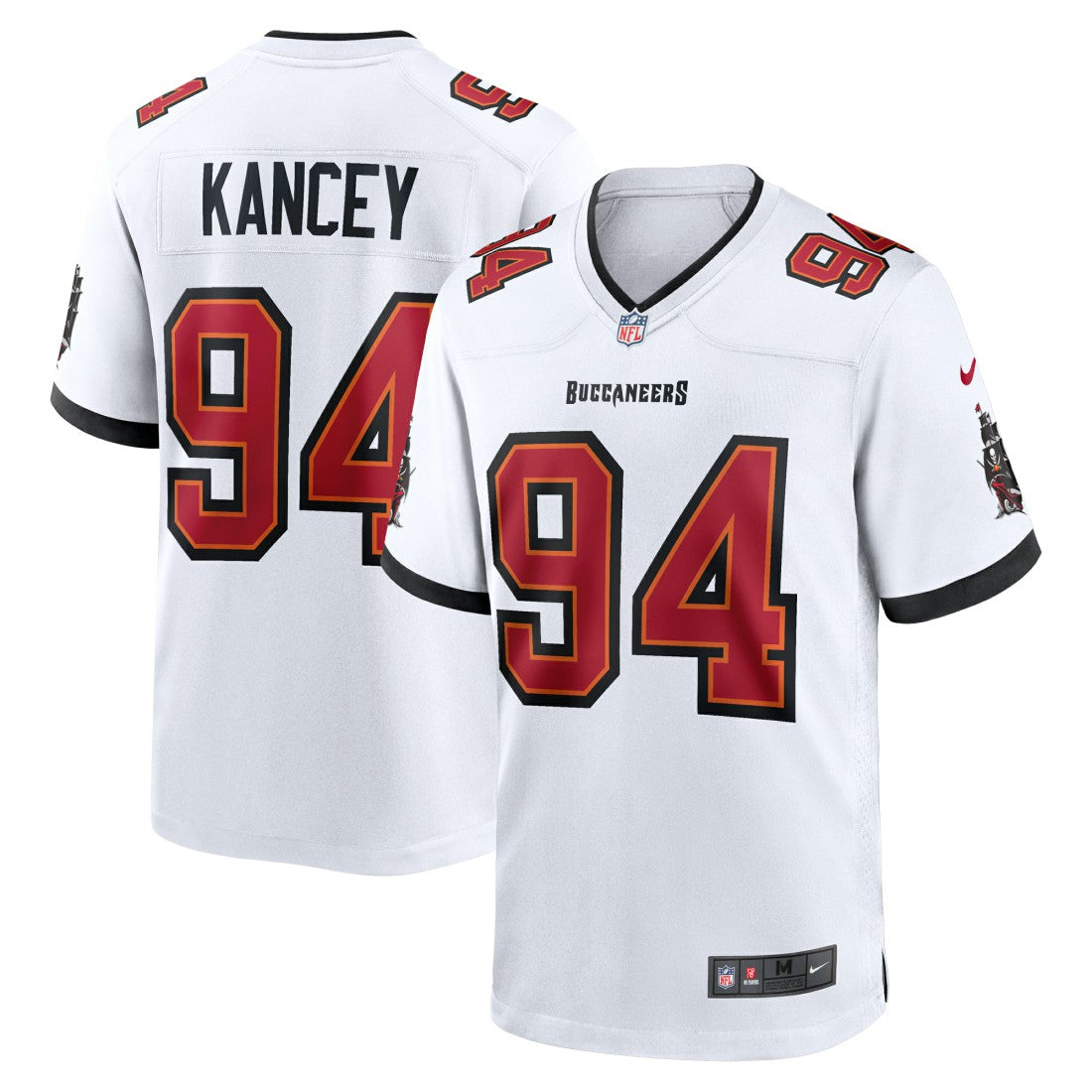 Nike Calijah Kancey Tampa Bay Buccaneers Game Jersey White