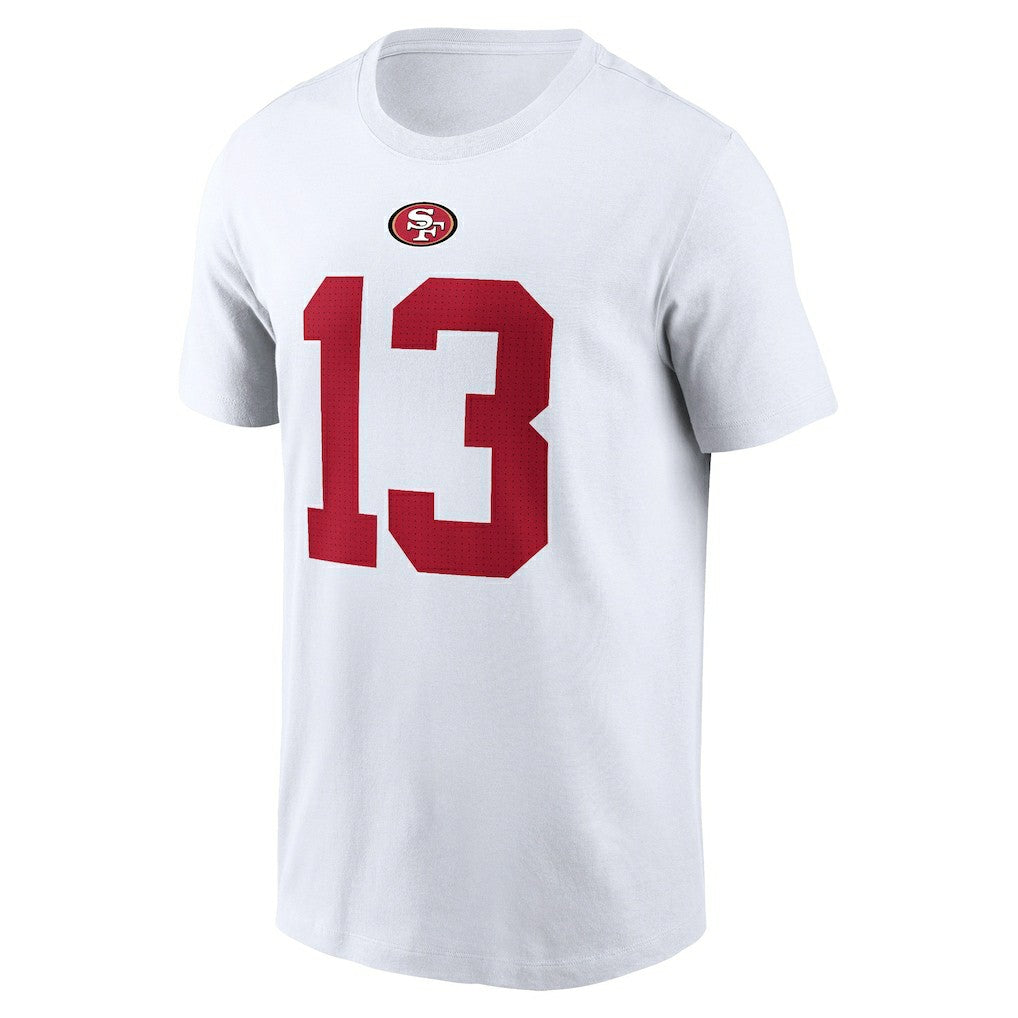 Nike Brock Purdy San Francisco 49ers Player Name & Number T-Shirt White