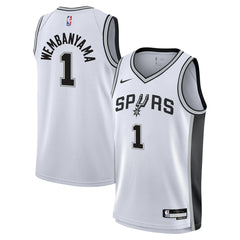 Victor Wembanyama San Antonio Spurs Youth Swingman Jersey Association Edition White | Nike Near Me