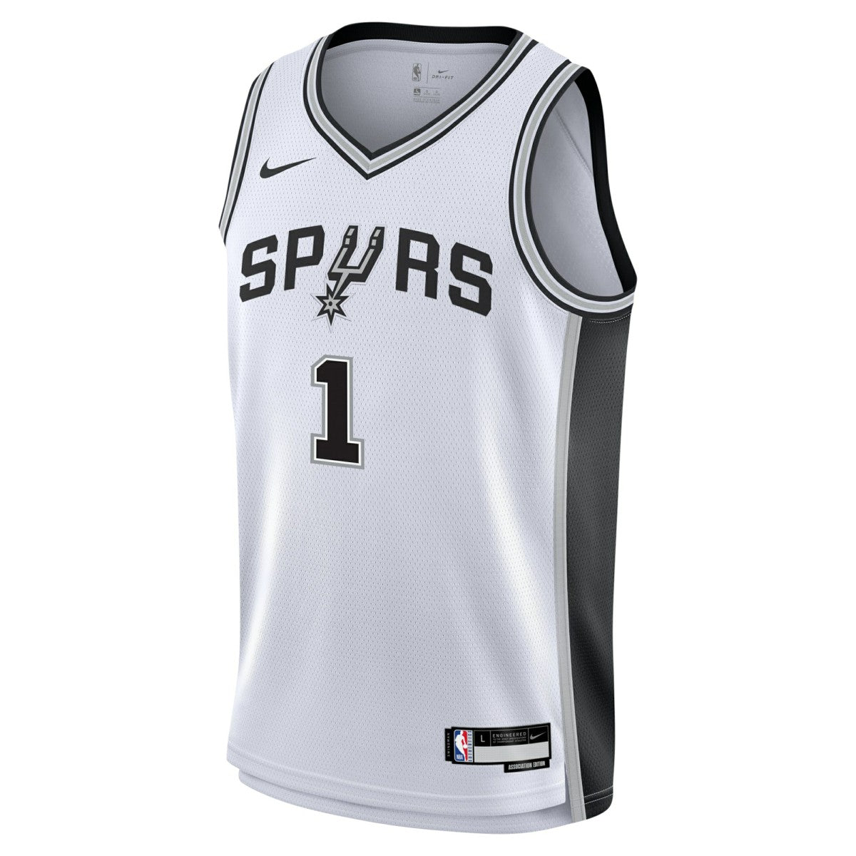 Victor Wembanyama San Antonio Spurs Youth Swingman Jersey Association Edition White | Nike Near Me