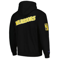 Golden State Warriors Hardwood Classics OG 2.0 Pullover Hoodie for sale Black | Mitchell & Ness discount