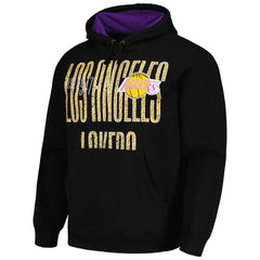 Los Angeles Lakers Hardwood Classics OG 2.0 Pullover Hoodie Black | Mitchell & Ness