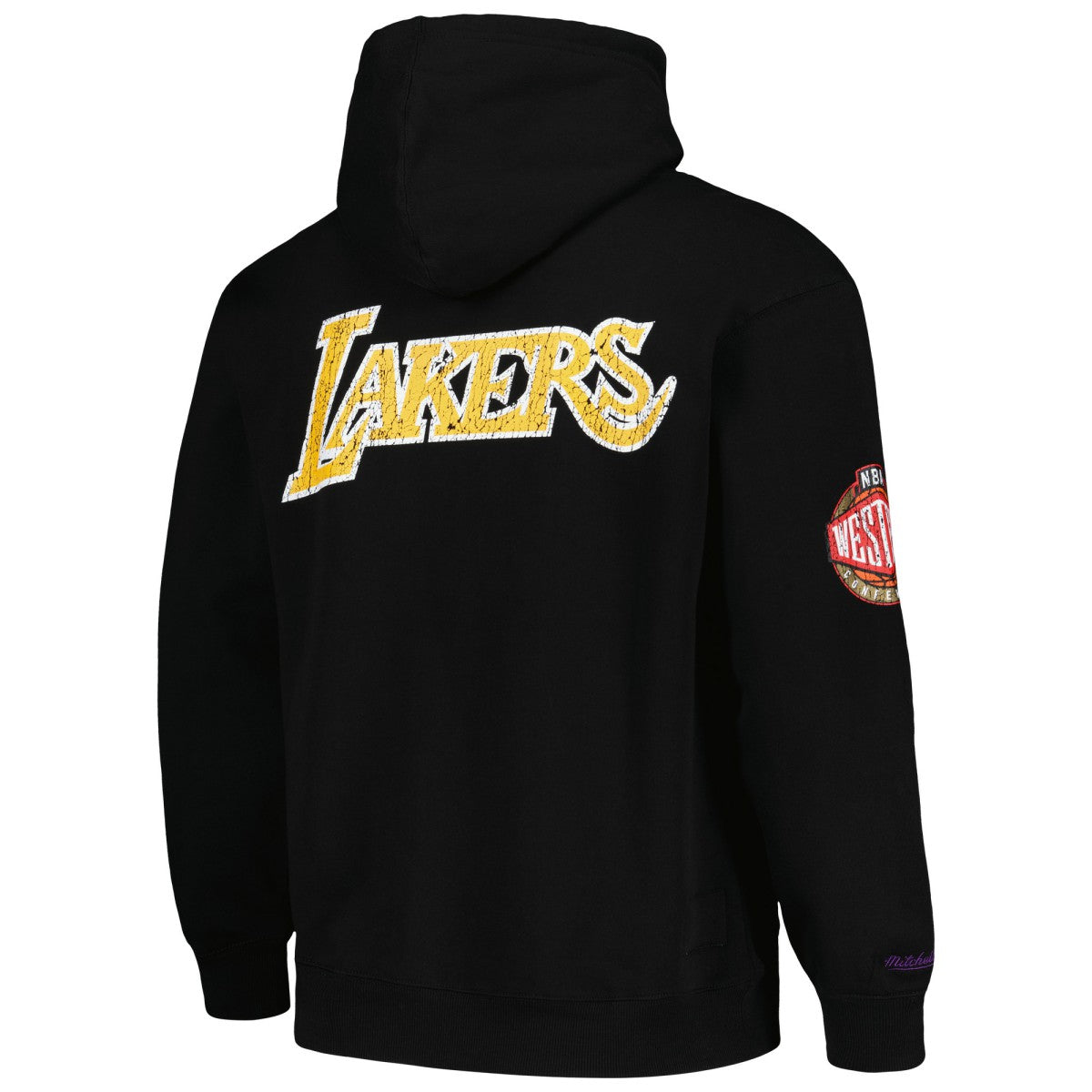 Los Angeles Lakers Hardwood Classics OG 2.0 Pullover Hoodie Black | Mitchell & Ness