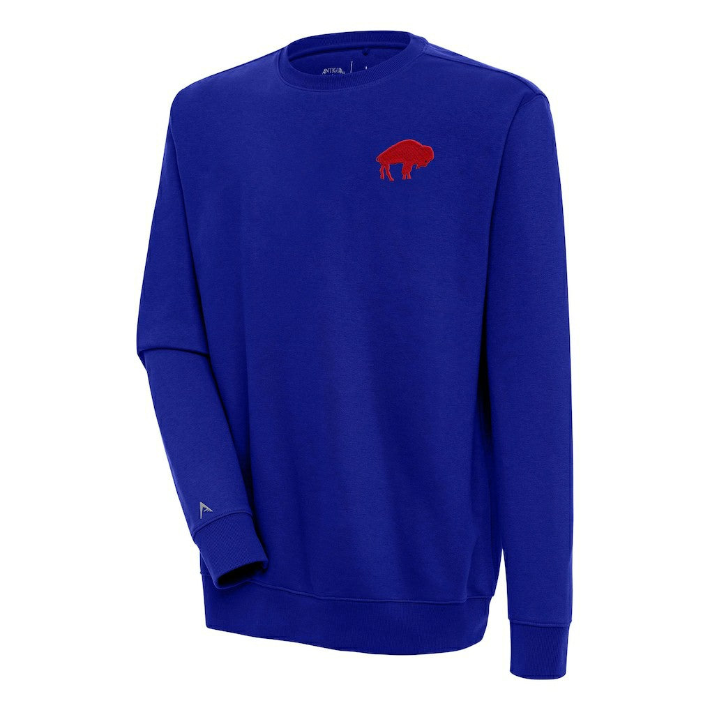 Buffalo Bills Adult Throwback Logo Victory Pullover Sweatshirt Royal