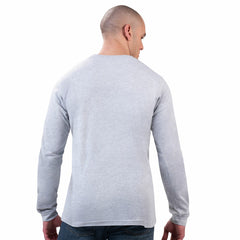 Detroit Lions Starter Logo Graphic Long Sleeve T-Shirt Gray