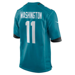Nike Parker Washington Jacksonville Jaguars Team Game Jersey Teal