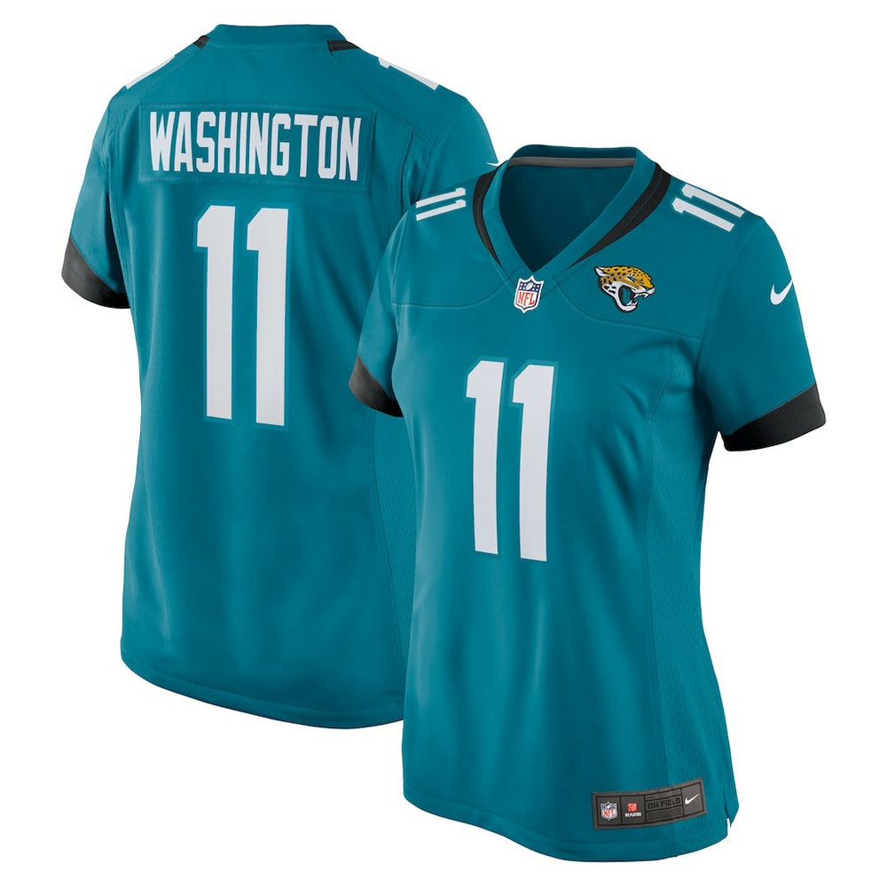 Nike Parker Washington Jacksonville Jaguars Women's Team Game Jersey Teal