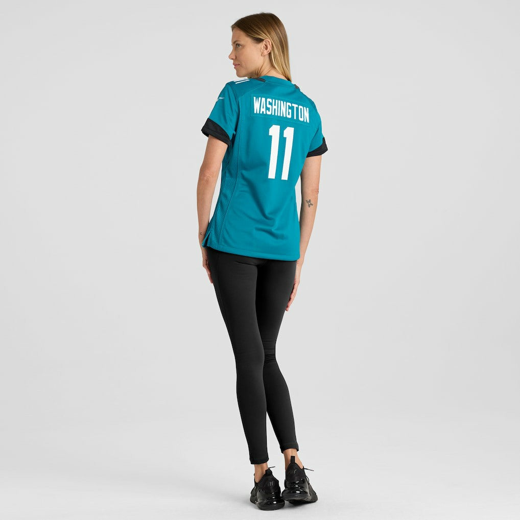Nike Parker Washington Jacksonville Jaguars Women's Team Game Jersey Teal