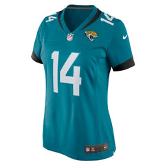 Nike Elijah Cooks Jacksonville Jaguars Women's Team Game Jersey Teal