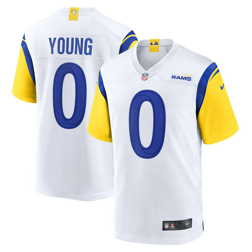 Nike Byron Young Los Angeles Rams Team Game Jersey White