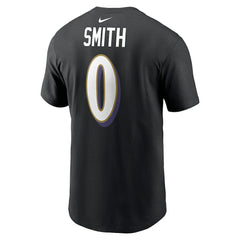 Nike Roquan Smith Baltimore Ravens Player Name & Number T-Shirt Black