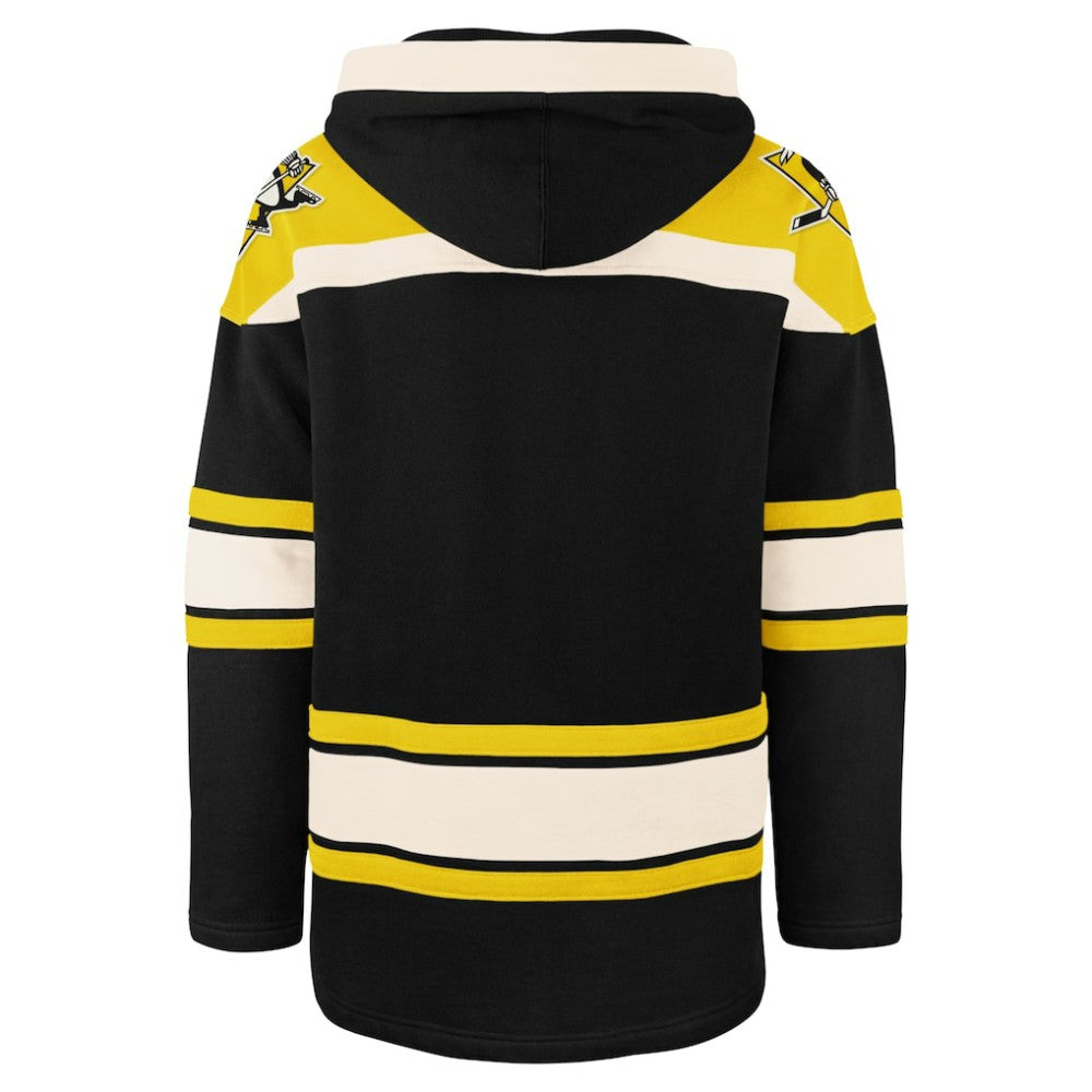 Pittsburgh Penguins '47 Big & Tall Superior Lacer Pullover Hoodie - Black - NHL 200683089