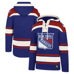 New York Rangers '47 Big & Tall Superior Lacer Pullover Hoodie - Blue - NHL 200683090