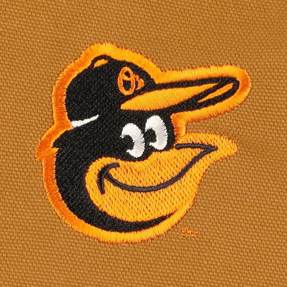Baltimore Orioles Dunbrooke Dakota Work Full-Zip Hoodie Jacket - Brown - MLB Lifestyle