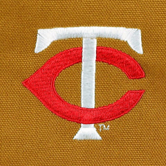 Minnesota Twins Dunbrooke Dakota Work Full-Zip Hoodie Jacket - Brown - MLB Sale