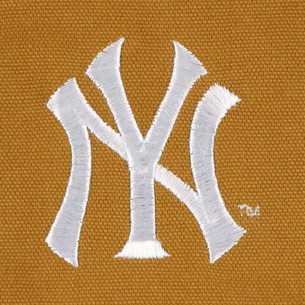 New York Yankees Dunbrooke Dakota Work Full-Zip Hoodie Jacket - Brown - MLB Discount