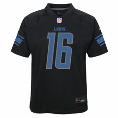 Nike Jared Goff Detroit Lions Youth Game Jersey Black