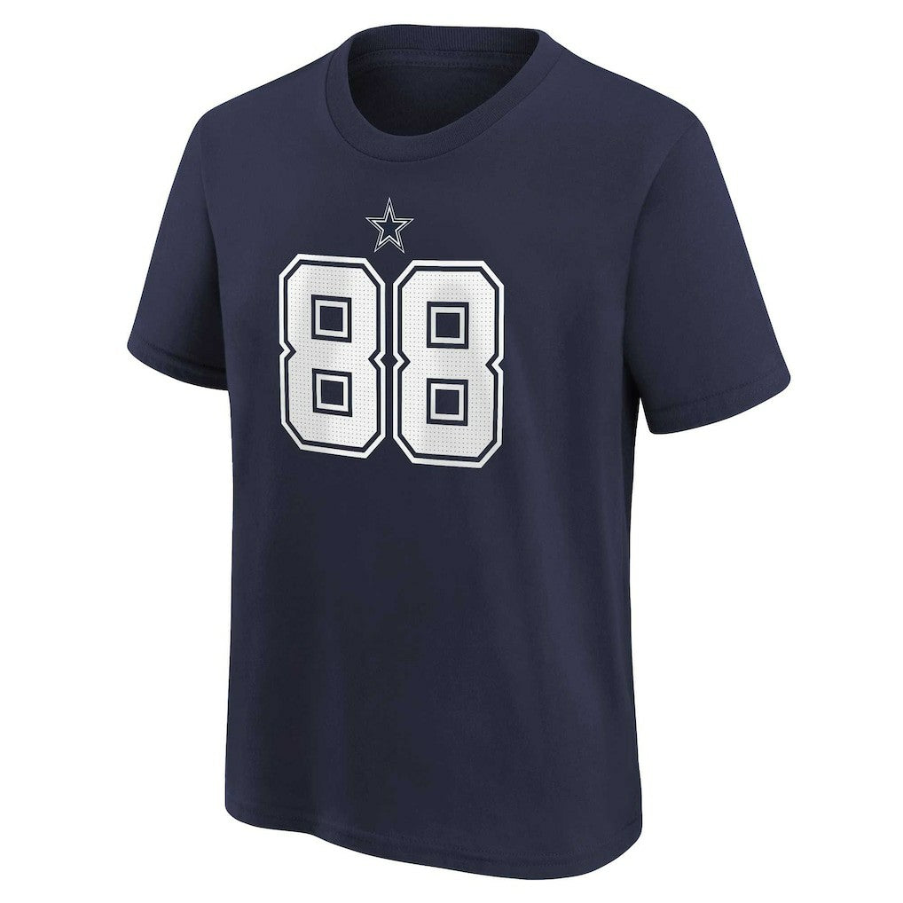 Nike CeeDee Lamb Dallas Cowboys Preschool Player Name & Number T-Shirt Navy