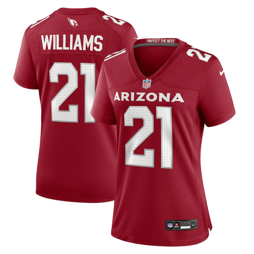 Nike Garrett Williams Arizona Cardinals Women's Game Jersey Cardinal