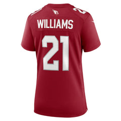 Nike Garrett Williams Arizona Cardinals Women's Game Jersey Cardinal