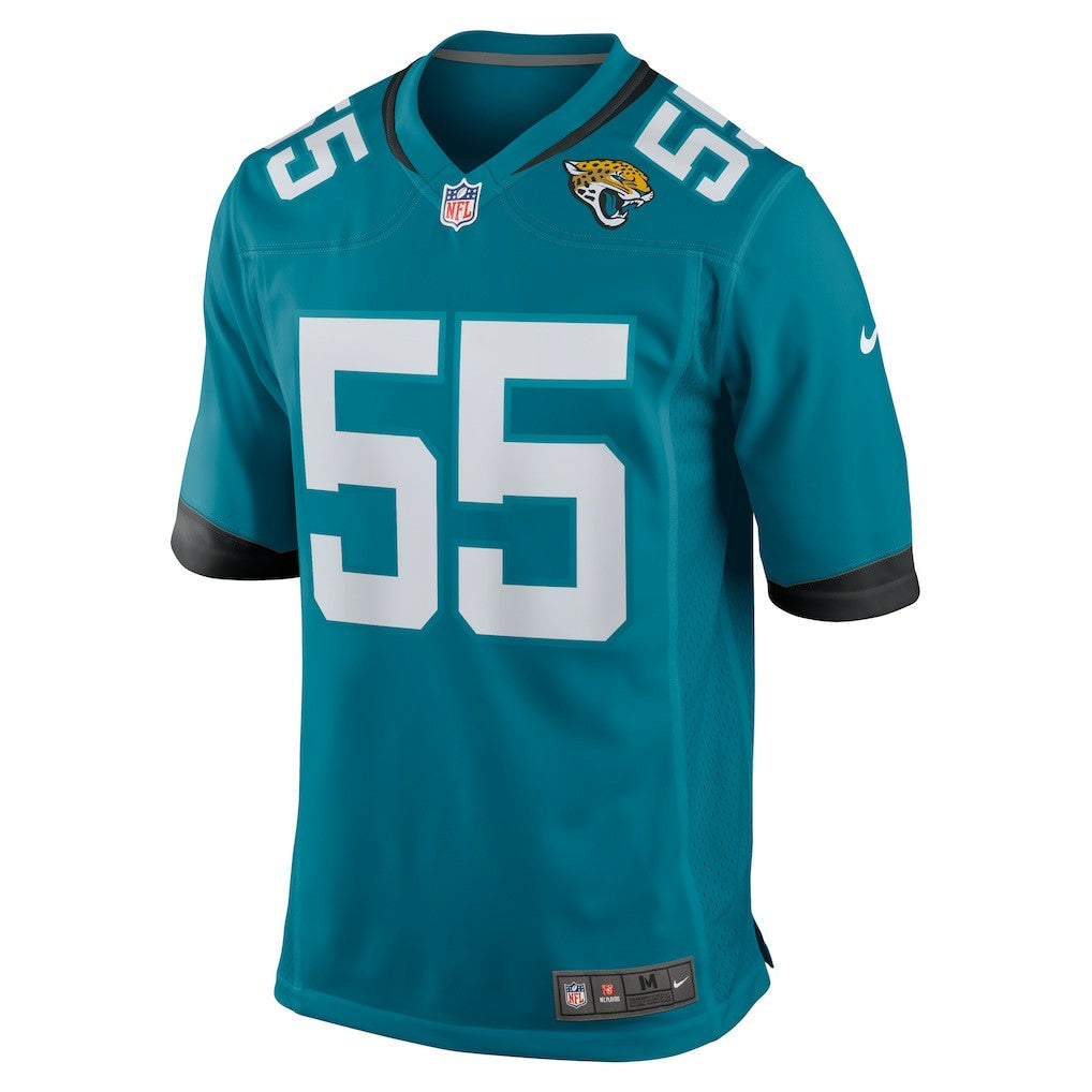 Nike Dequan Jackson Jacksonville Jaguars Game Jersey Teal