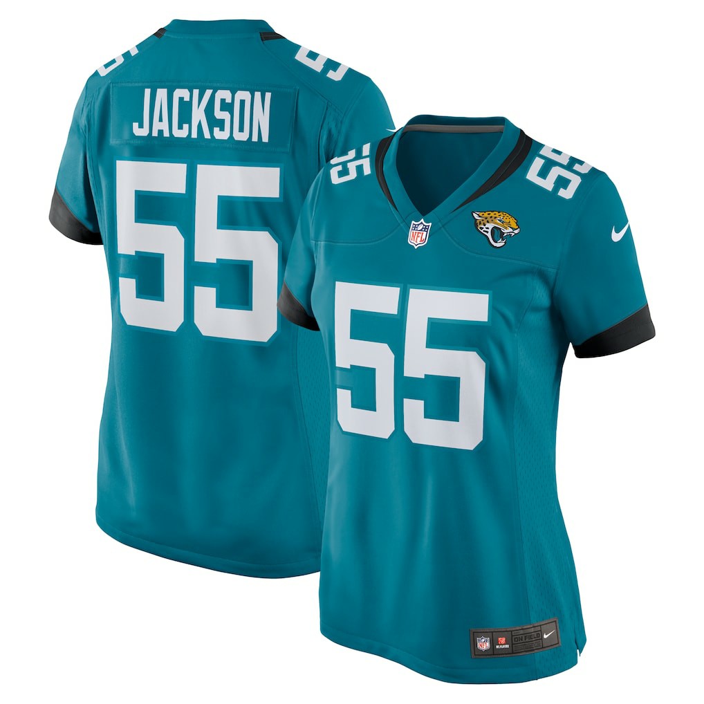 Nike Dequan Jackson Jacksonville Jaguars Women's Game Jersey Teal