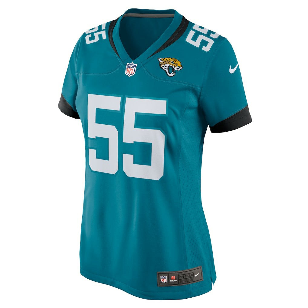 Nike Dequan Jackson Jacksonville Jaguars Women's Game Jersey Teal