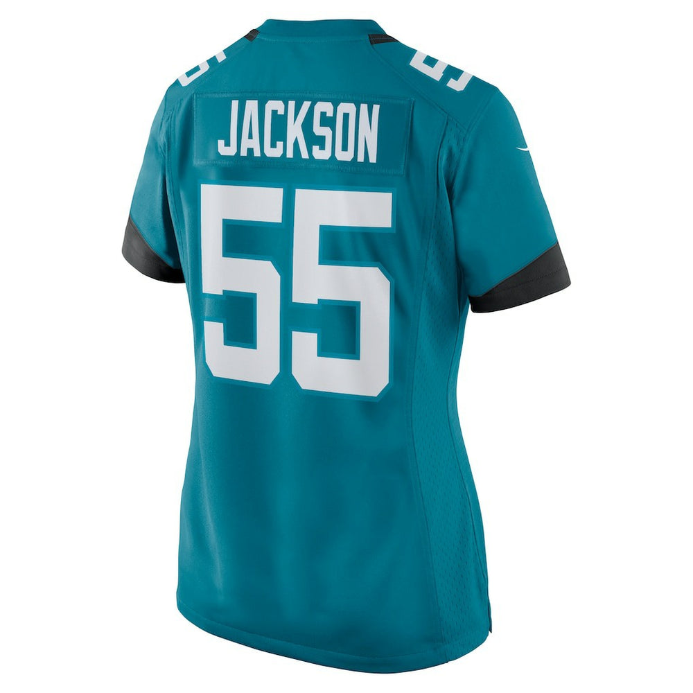 Nike Dequan Jackson Jacksonville Jaguars Women's Game Jersey Teal