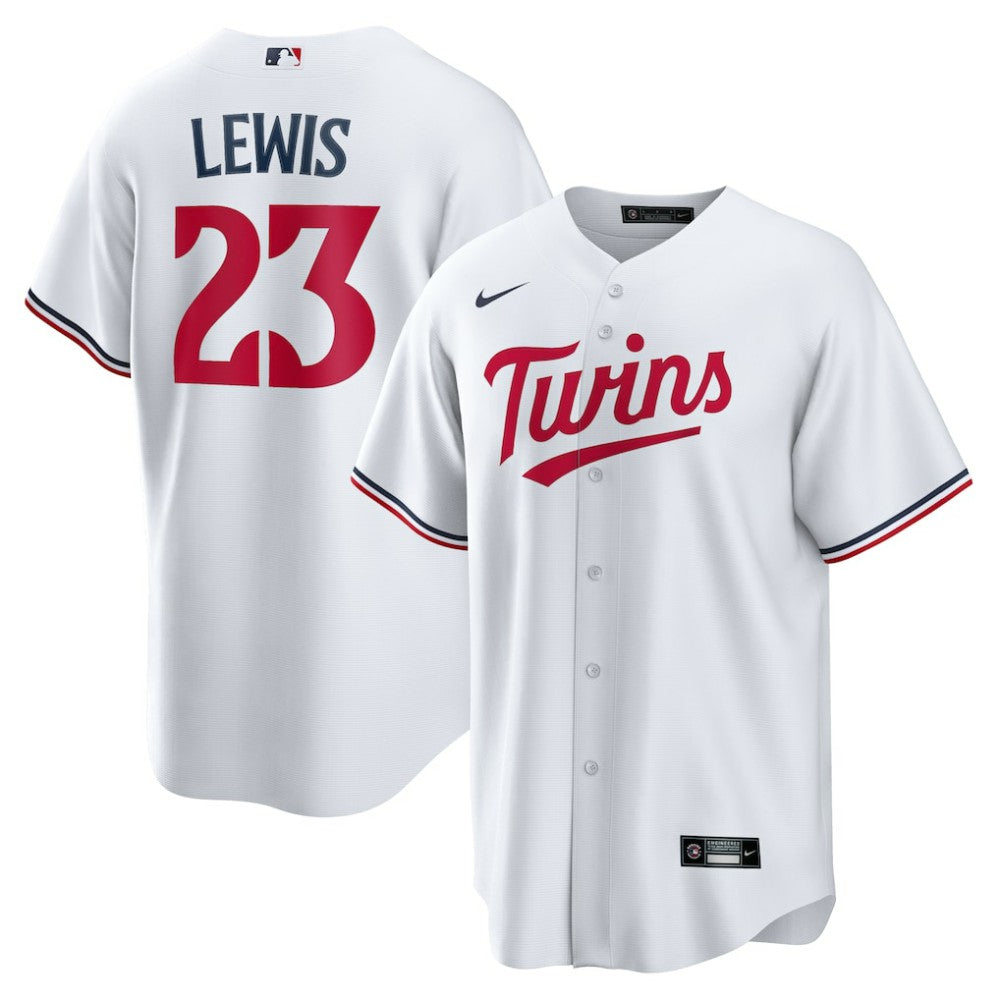 Royce Lewis Minnesota Twins Nike Replica Player Jersey - White - Nike Lifestyle