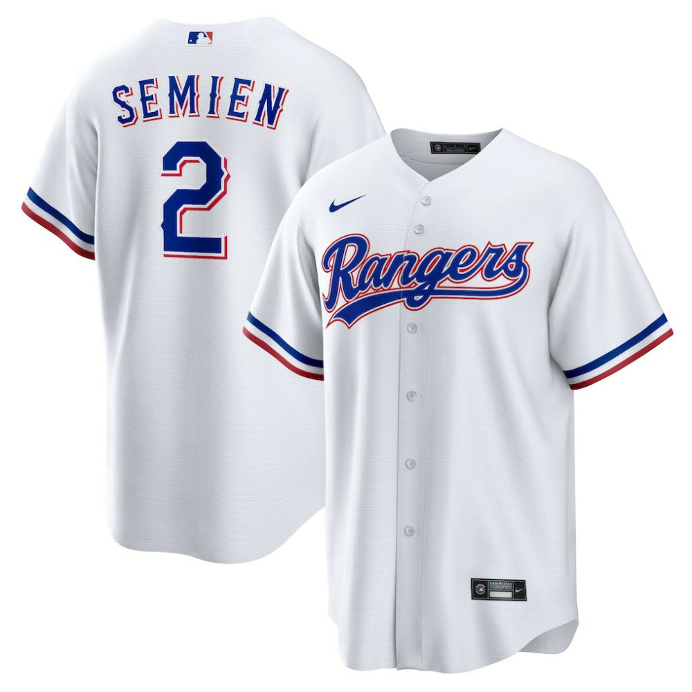 Marcus Semien Texas Rangers Nike Youth Home Replica Player Jersey - White - Nike Discount