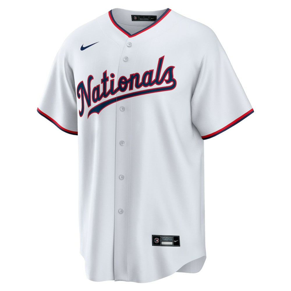 CJ Abrams Washington Nationals Nike Youth Home Replica Player Jersey - White - Nike Discount