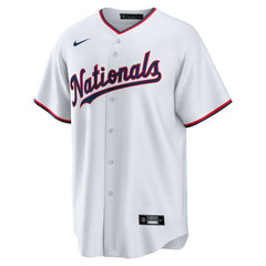 CJ Abrams Washington Nationals Nike Youth Home Replica Player Jersey - White - Nike Discount