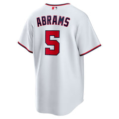 CJ Abrams Washington Nationals Nike Youth Home Replica Player Jersey - White - Nike Discount