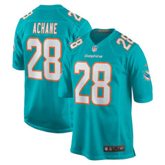 Nike Devon Achane Miami Dolphins Player Game Jersey Aqua
