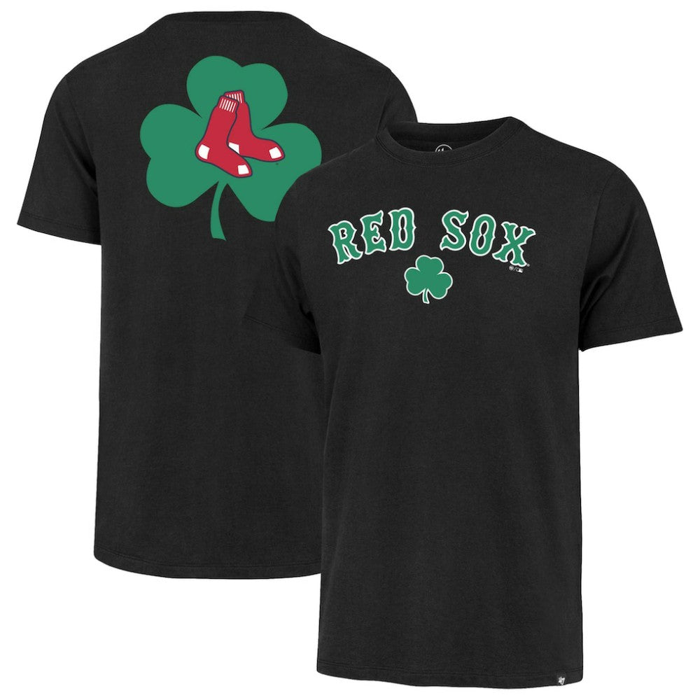 Boston Red Sox '47 Two-Sided Shamrock T-Shirt - Black - 47 brand Sale