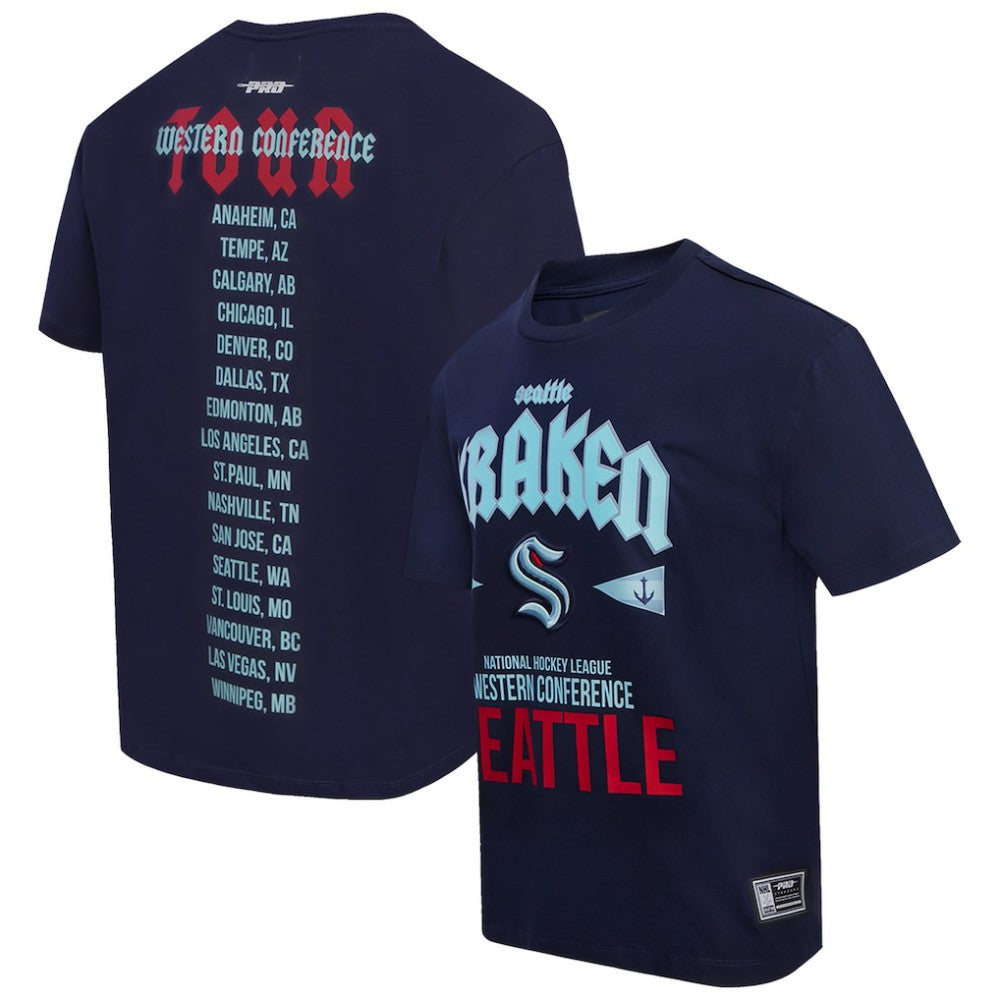 Seattle Kraken Pro Standard City Tour T-Shirt - Deep Sea Blue - NHL 200721931