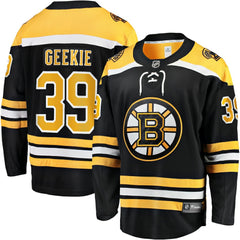 Morgan Geekie Boston Bruins Fanatics Home Breakaway Jersey - Black - NHL 200723224