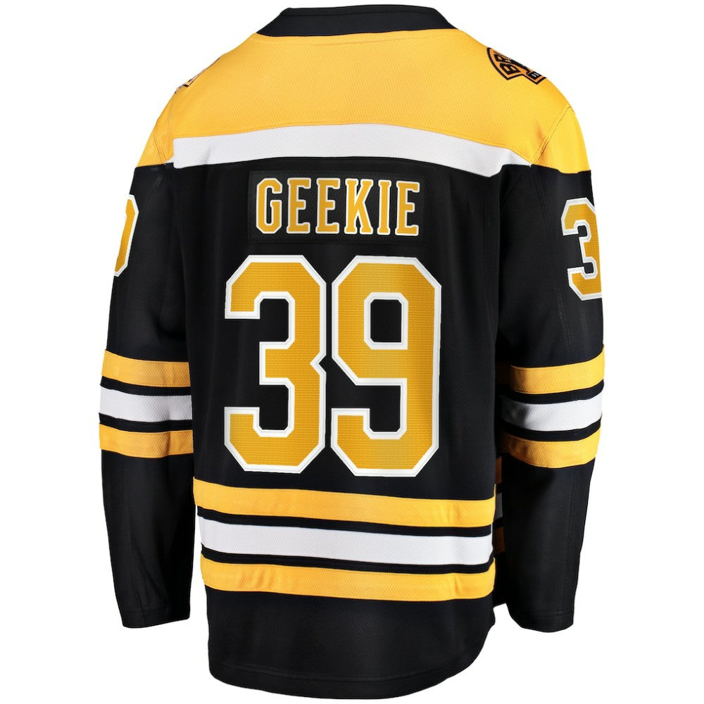 Morgan Geekie Boston Bruins Fanatics Home Breakaway Jersey - Black - NHL 200723224