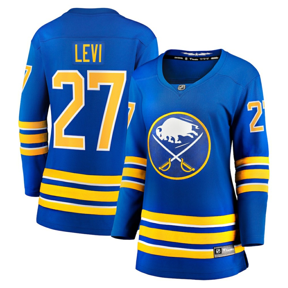 Devon Levi Buffalo Sabres Fanatics Women's Home Breakaway Player Jersey - Royal - NHL 200723233