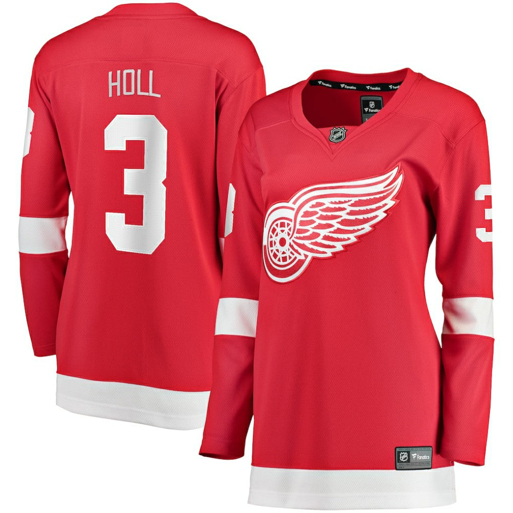 Justin Holl Detroit Red Wings Fanatics Women's Home Breakaway Player Jersey - Red - NHL 200723269