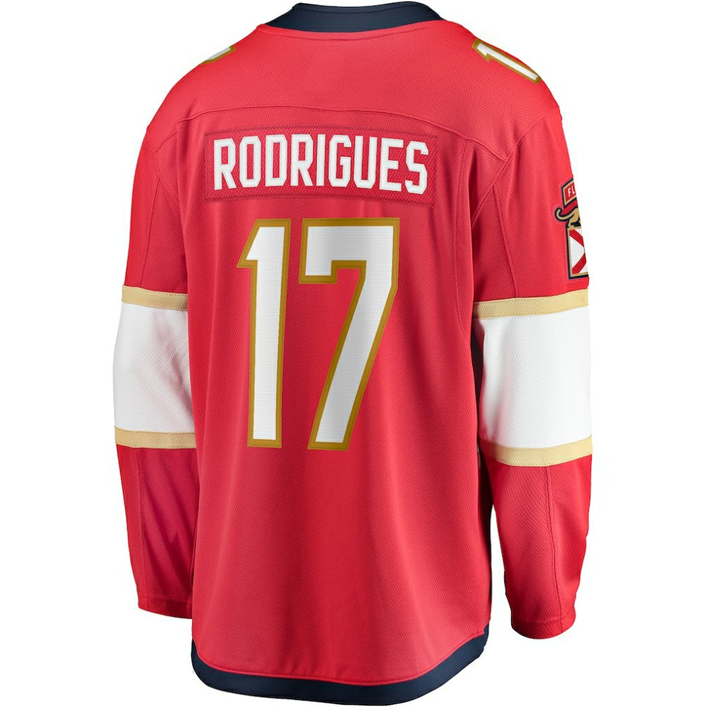 Evan Rodrigues Florida Panthers Fanatics Home Breakaway Jersey - Red - NHL 200723274