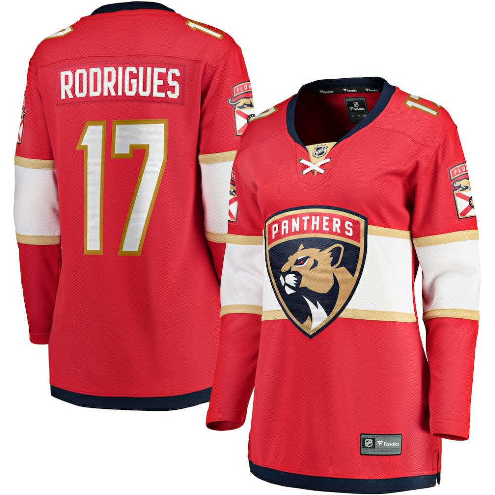 Evan Rodrigues Florida Panthers Fanatics Women's Home Breakaway Player Jersey - Red - NHL 200723275