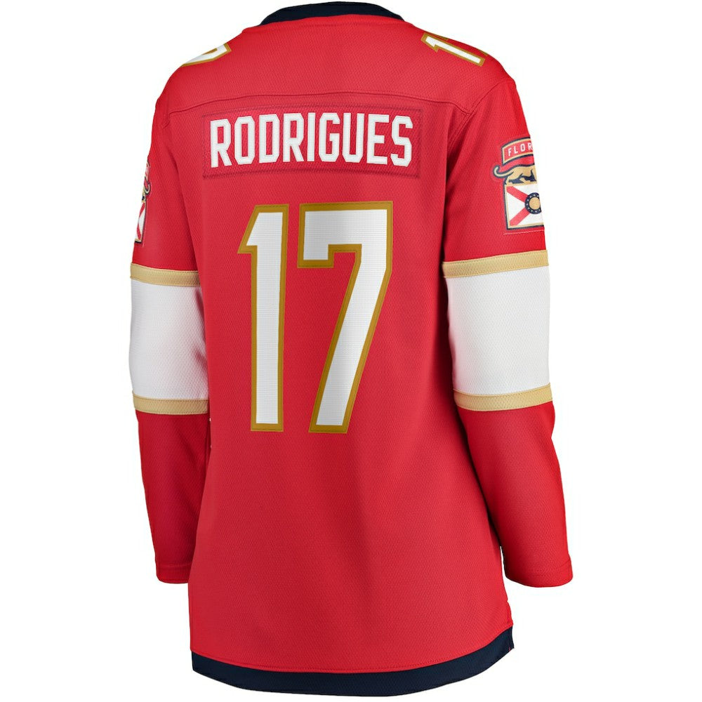 Evan Rodrigues Florida Panthers Fanatics Women's Home Breakaway Player Jersey - Red - NHL 200723275