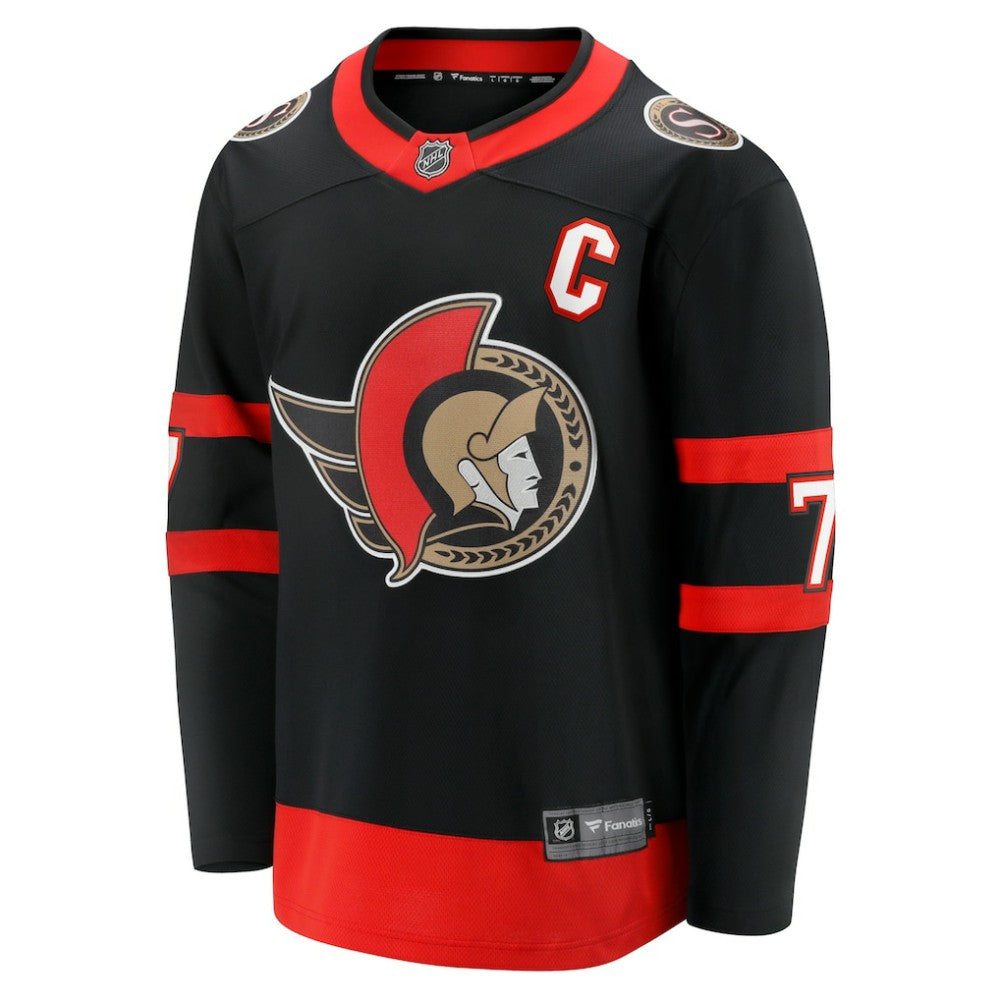 Brady Tkachuk Ottawa Senators Fanatics Home Breakaway Jersey - Black - NHL 200723304