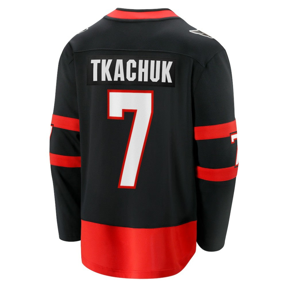 Brady Tkachuk Ottawa Senators Fanatics Home Breakaway Jersey - Black - NHL 200723304