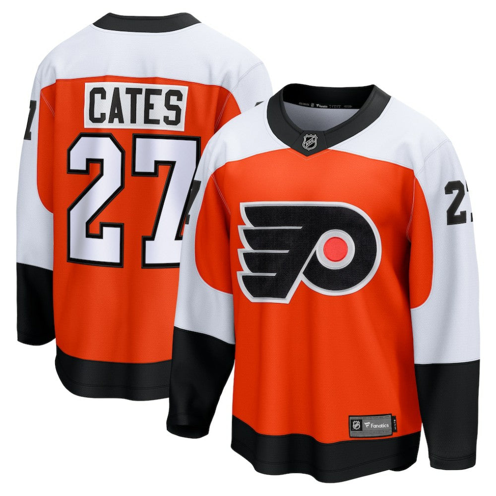 Noah Cates Philadelphia Flyers Fanatics Home Breakaway Jersey - Orange - NHL 200723326